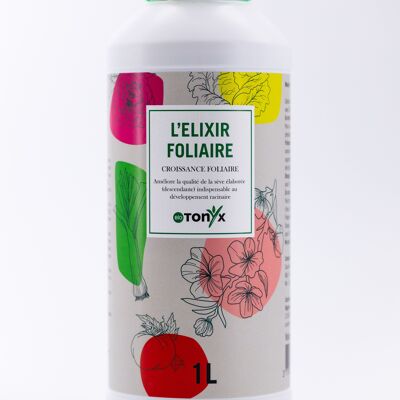 Natural and ecological liquid foliar fertilizer: FOLAR ELIXIR