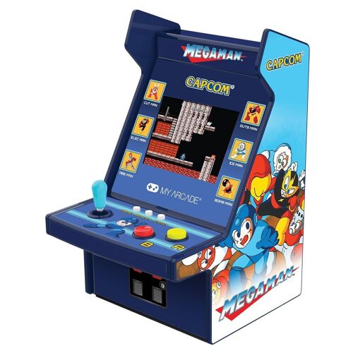 Mini borne d'arcade jeux rétro-gaming - Mega Man (6 Jeux en 1) -  Licence officielle - MyArcade