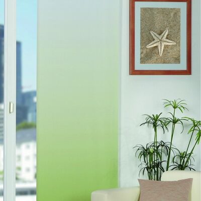"MADRID" Schiebewand in Farbe grün - 245x60 cm