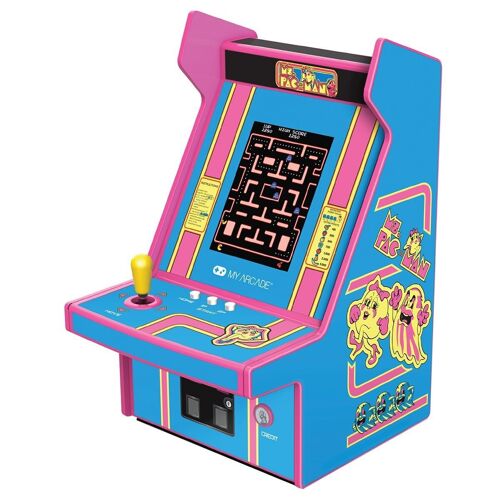 Mini borne d'arcade jeux rétro-gaming - Miss Pac Man - Licence officielle - MyArcade