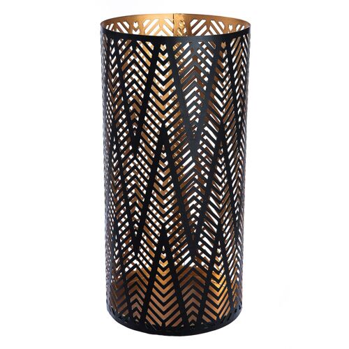 Metall Windlicht "Lineare"