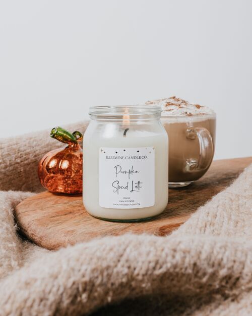 Pumpkin Spiced Latte Soy Wax Candle