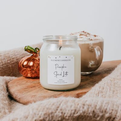 Pumpkin Spiced Latte Soy Wax Candle
