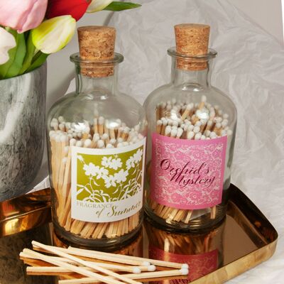 Super long matches - Set of two bottles "Oriental and Apricot Fragrance"