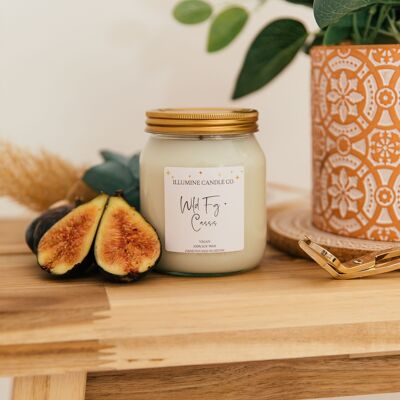 Wild Fig & Cassis Soy Wax Candle