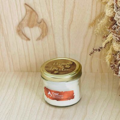 Rapeseed wax candle 100g - COTTON FLOWER