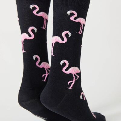 BeFlamingo Black – Socken aus 100 % Bio-Baumwolle