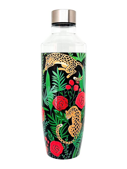 La BOUTEILLE isotherme made in France 750ml Leopards & Roses