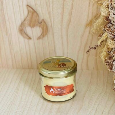 Rapeseed wax candle 100g - PINA COLADA