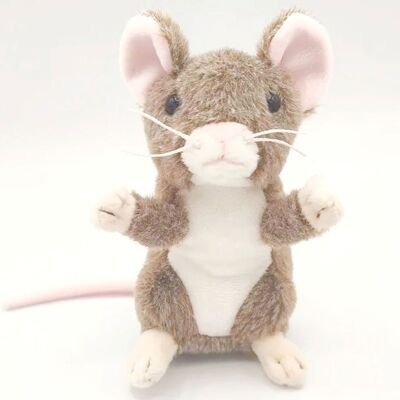 Ratón de juguete de peluche, suave, seguro para bebés, Mini relleno, 12cm