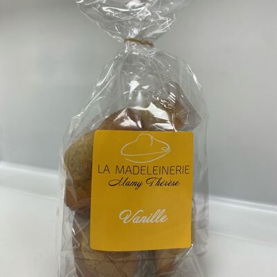 bag of 6 vanilla madeleines