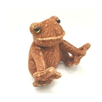 Mini peluche crapaud grenouille - 11 cm 1