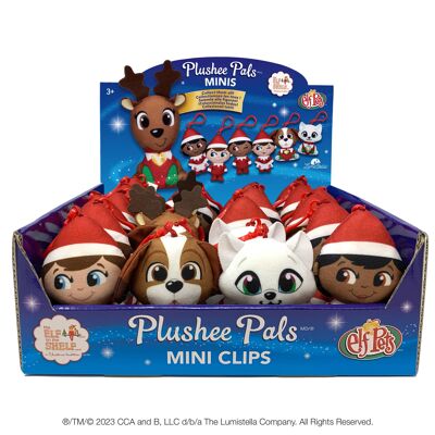 Plushee Pals® Mini Clips - Qty 24 CDU/PDQ