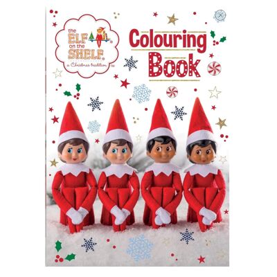 Libro para colorear Elf on the Shelf®