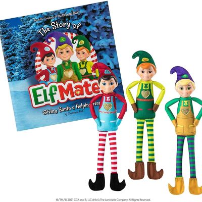 The Elf on the Shelf® Elf Mates™ Exclusive Triple Pack