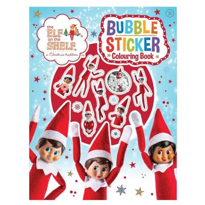 The Elf on the Shelf® Bubble Sticker Colouring Book