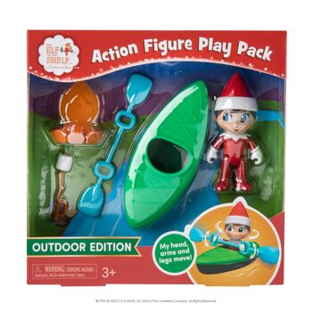 Pack de jeu de figurines d'action Elf on the Shelf® - Camping 1