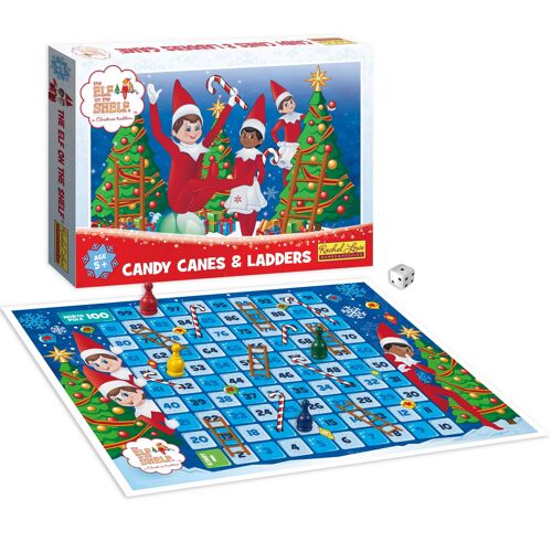 The Elf on the Shelf® Candy Canes and Ladders Game