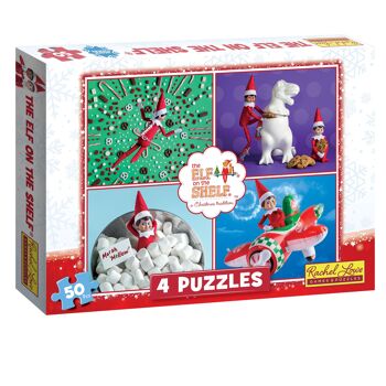 L'Elfe sur l'étagère® 4 Pack - Puzzles pour enfants de 50 pièces 3