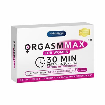 Orgasm Max for Women Capsules to induce excitement and orgasm