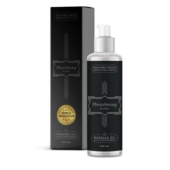 PheroStrong for Men Huile de massage pour massage masculin aux phéromones qui excitent les femmes 2