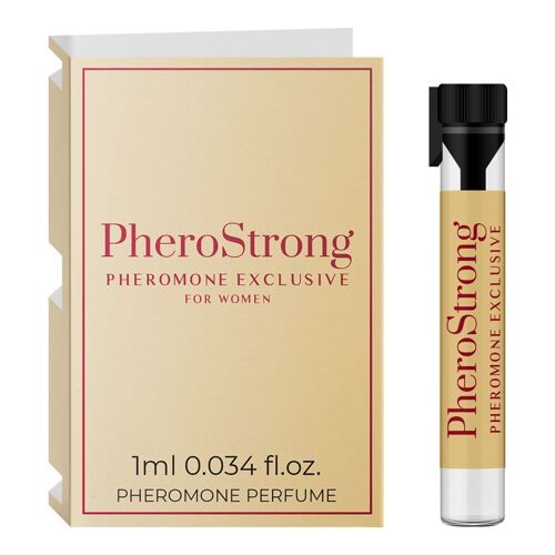 PheroStrong pheromone EXCLUSIVE for Women perfume with pheromones for women to excite men.