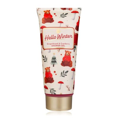 Shower gel HELLO WINTER in tube content 200ml