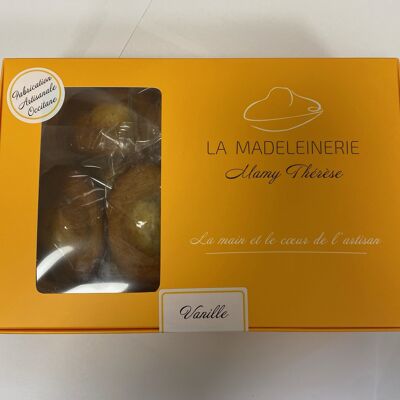 Schachtel mit 12 Vanille-Madeleines