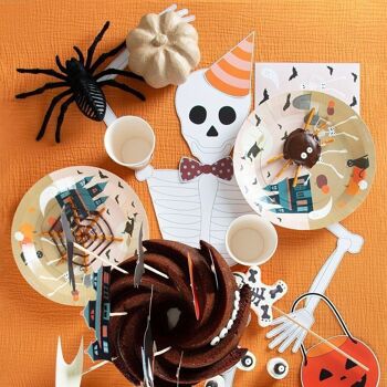 Squelette en papier : Halloween 2