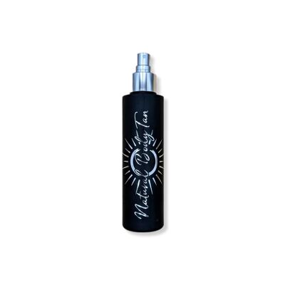 Cotton candy scent self-tanning spray