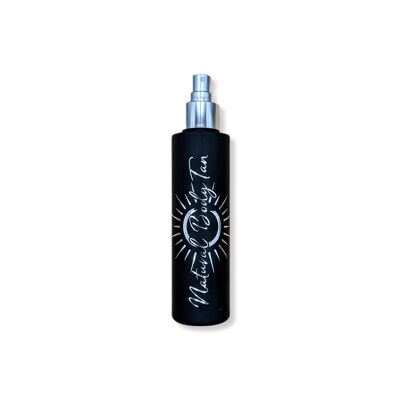 Vanilla scented self-tanning spray