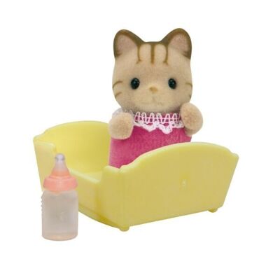 Sylvanian Csíkos cica bébi