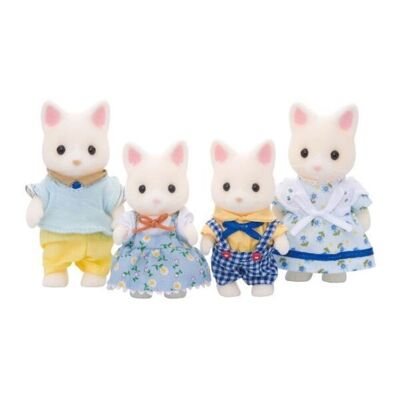 Sylvanian Selyem cica család szett