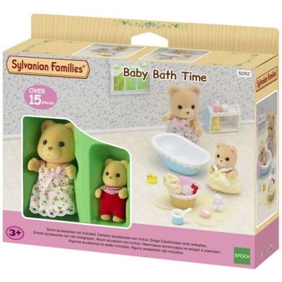 Sylvanian Families bébi fürdetés