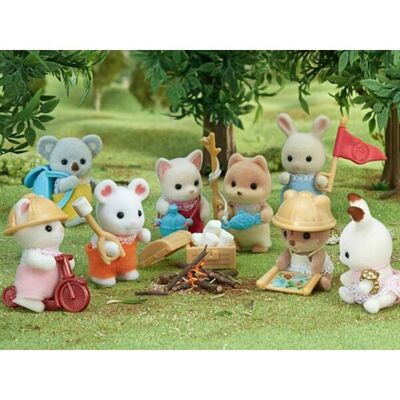 Sylvanian Families meglepetés fiurák - kültéri szettek