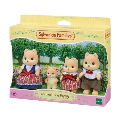 Sylvanian zsemleszínű kutya család 4 fővel