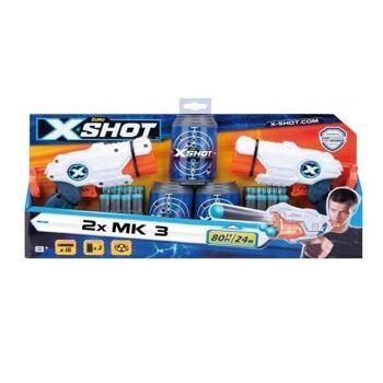 X-Shot Barrel Breaker combo szivacslövő játékpisztoly szett 1