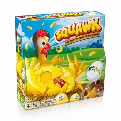Squawk Kirobbanó tojástojó társasjáték