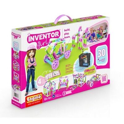 Engino Inventor Girl 30 az 1-ben motorizált építőjáték