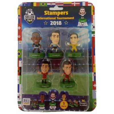 Soccer Starz focista figura - 5 db-os