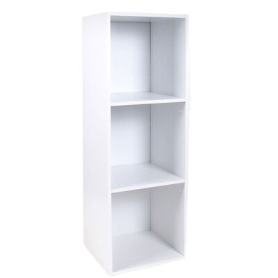 3-compartment cabinet with bottom 32 x 30 x 94 cm - I
