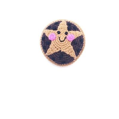 Hochet au crochet pour bébé, jouet convivial, tarte hachée