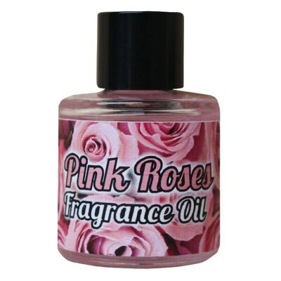 Olio profumato alle rose rosa