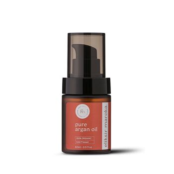 Huile d'argan BIO 100% pure pour TOUS les types de peau, visage, cheveux et ongles