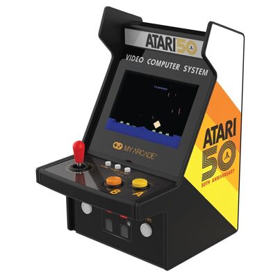 Mini borne d'arcade jeux rétro-gaming - Atari - 100 jeux - Licence officielle - MyArcade
