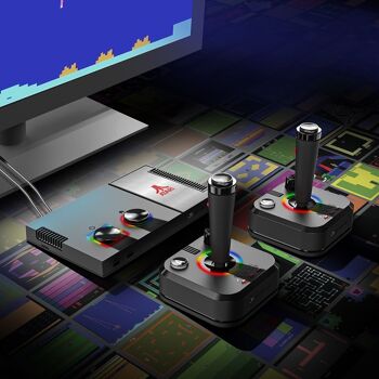 Jeux rétro-gaming - Atari Plus - Game Station - +200 jeux - Licence officielle - MyArcade 3