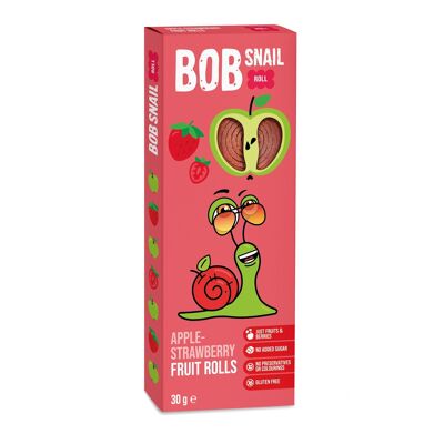 Apple-Strawberry Fruit Roll - BOBSNAIL
