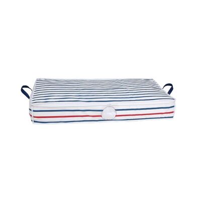 Striped bed covers - set of 2
