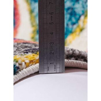Tapis berbère style 80x150cm OURIKA MK 01 Multicolore en Polypropylène 4