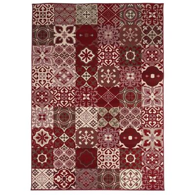 Living room rug 200x290cm BC FAIAN Red in Polypropylene